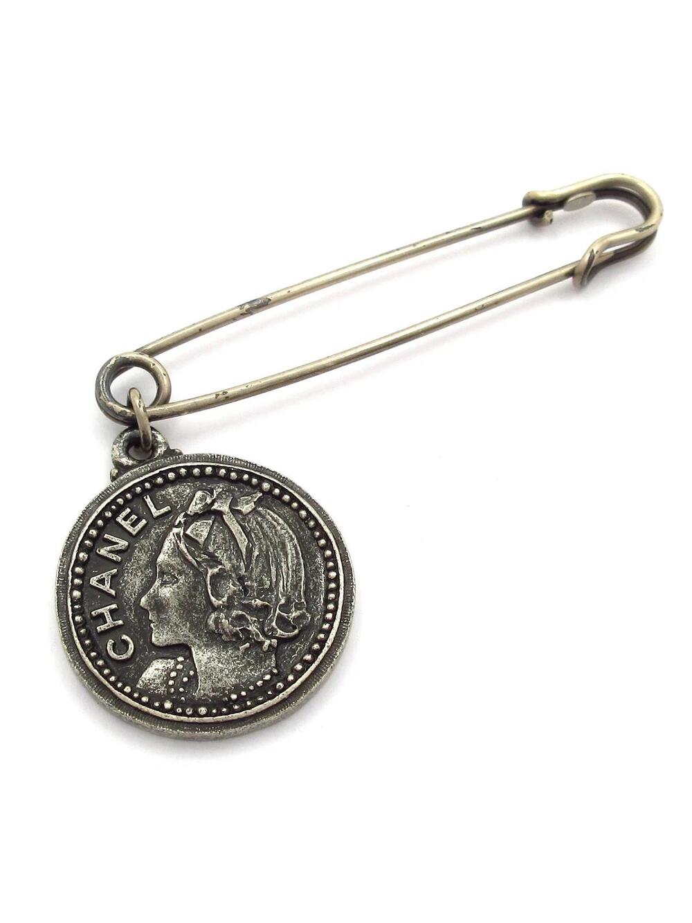 Chanel No. 5 Silver Hardware Brooch #308910C64B